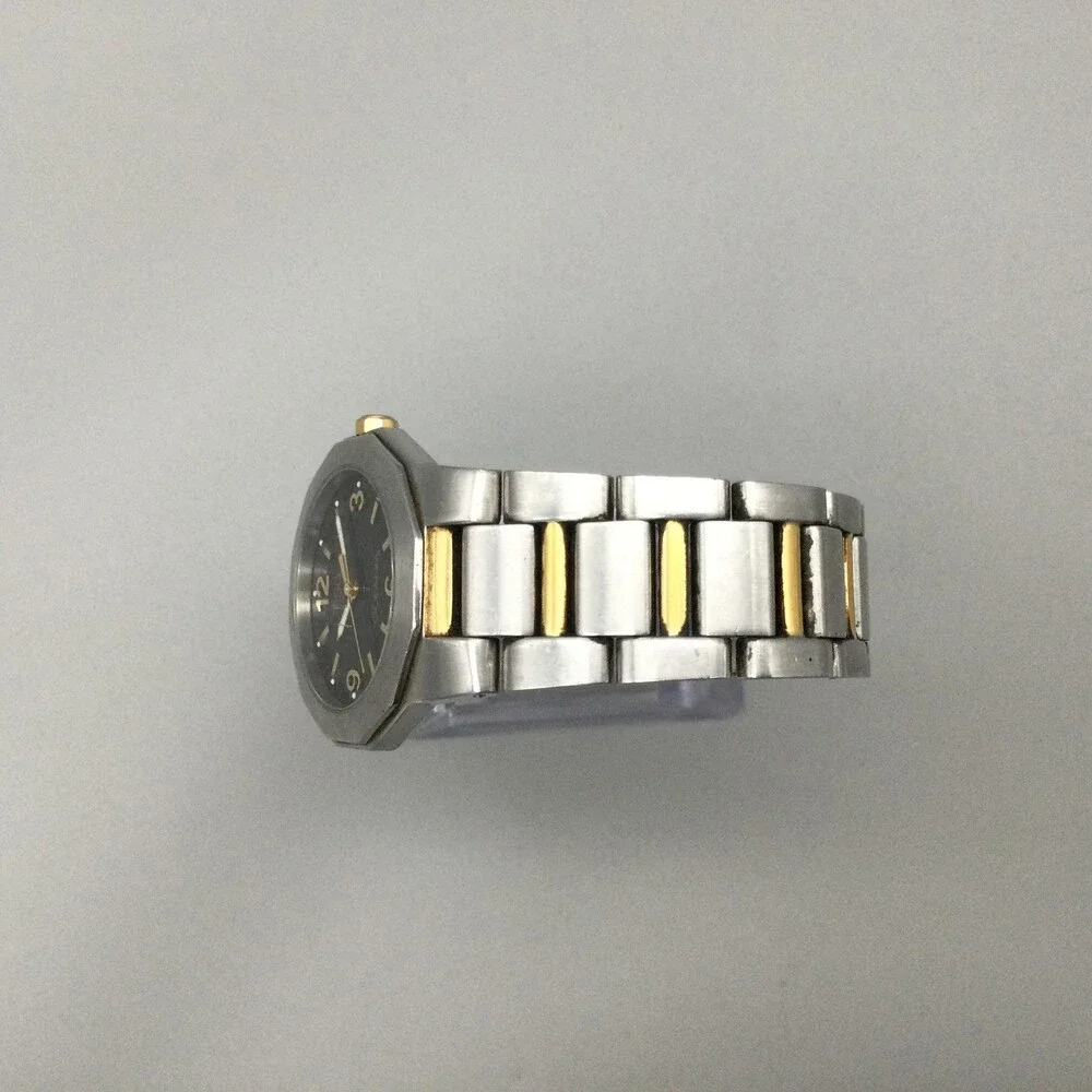 ESQ Movado Oceania Mens Watch 35mm Two Tone Swiss E3701 New Battery 7.25